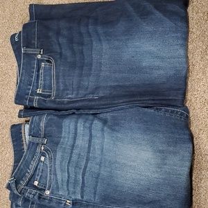 2 pairs of Maurices size 12 short jeans
